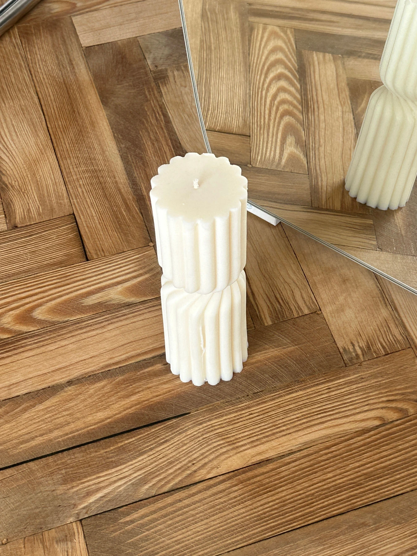 Свеча фигурная "Талия" из натурального соевого воска Candle Design модель 110.1013 Свеча фигурная "Талия" из натурального соевого воска Candle Design модель 110.1013 Фото