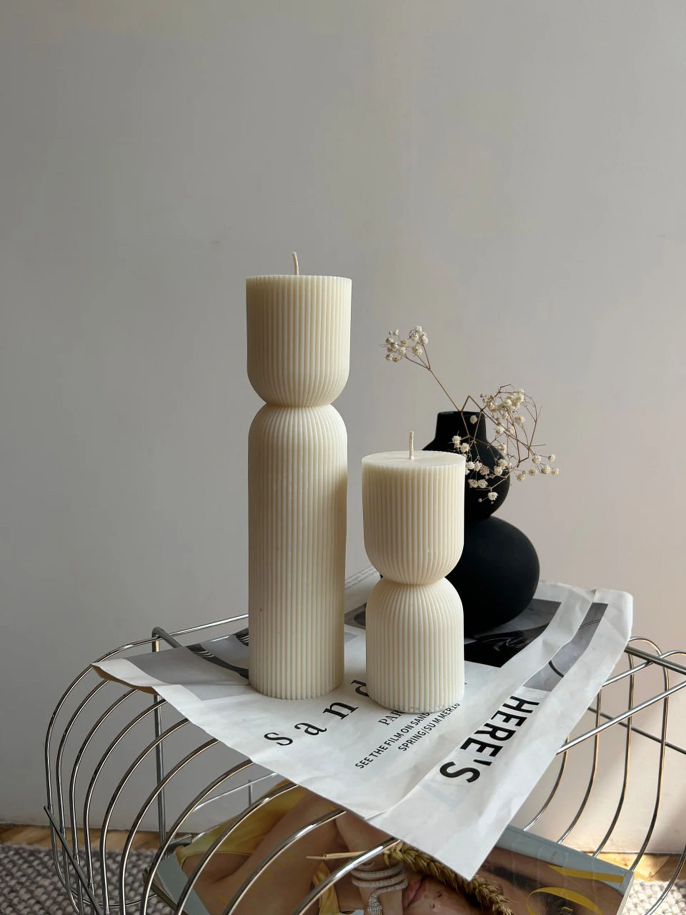 Свічка "Фігурна" з натурального оливкового воску Candle Design модель 110.1020/1021 Свічка "Фігурна" з натурального оливкового воску Candle Design модель 110.1020/1021 Фото