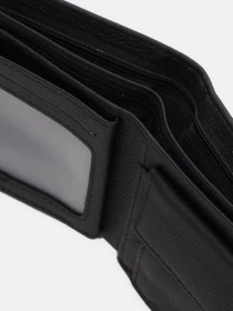 Кошельки Borsa Leather модель K10898bl-black Фото