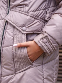 Куртки и дубленки MilaNova модель Куртка К-258 капучино Фото
