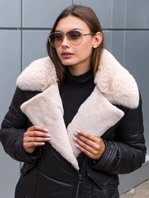 Куртки и дубленки MilaNova модель Куртка К-258 черный Фото