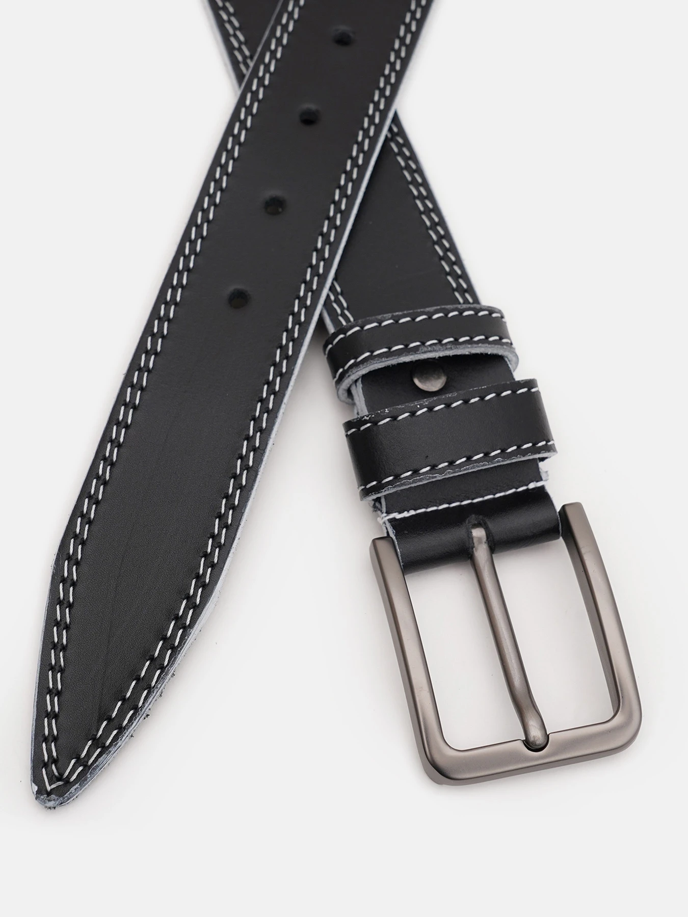 Ремни Borsa Leather модель 125v1fx101-black Фото