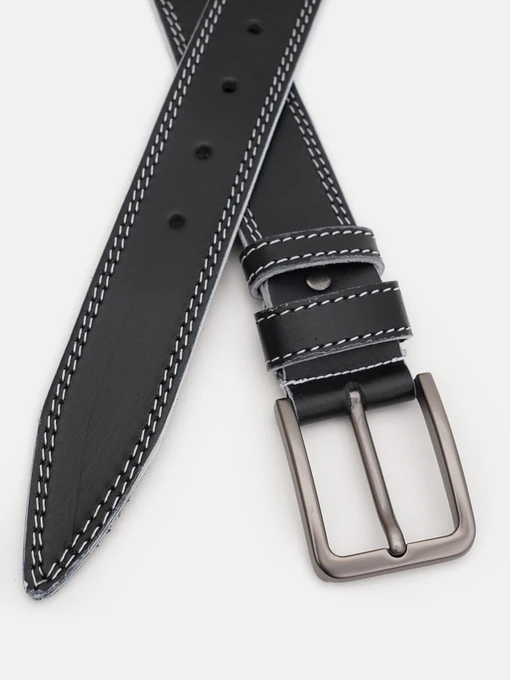 Borsa Leather Ремінь колір чорний фото 2