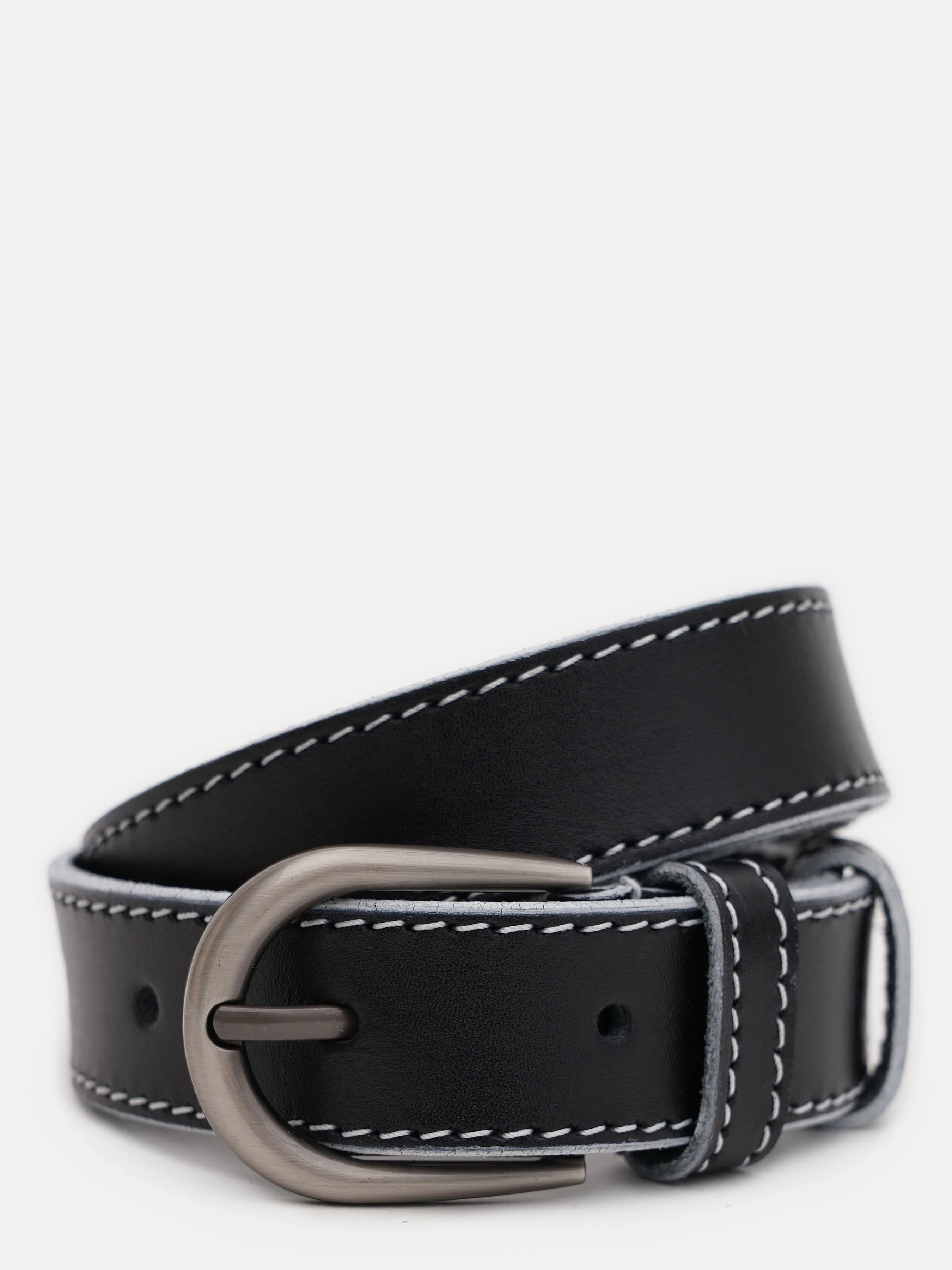 Borsa Leather Ремінь колір чорний