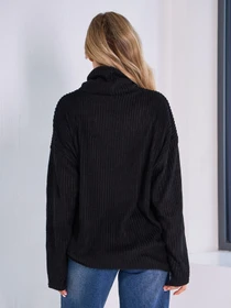 Свитры и кардиганы ISSA Plus модель 13763_черный Фото