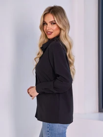 Сорочки ISSA Plus модель 14996_черный Фото