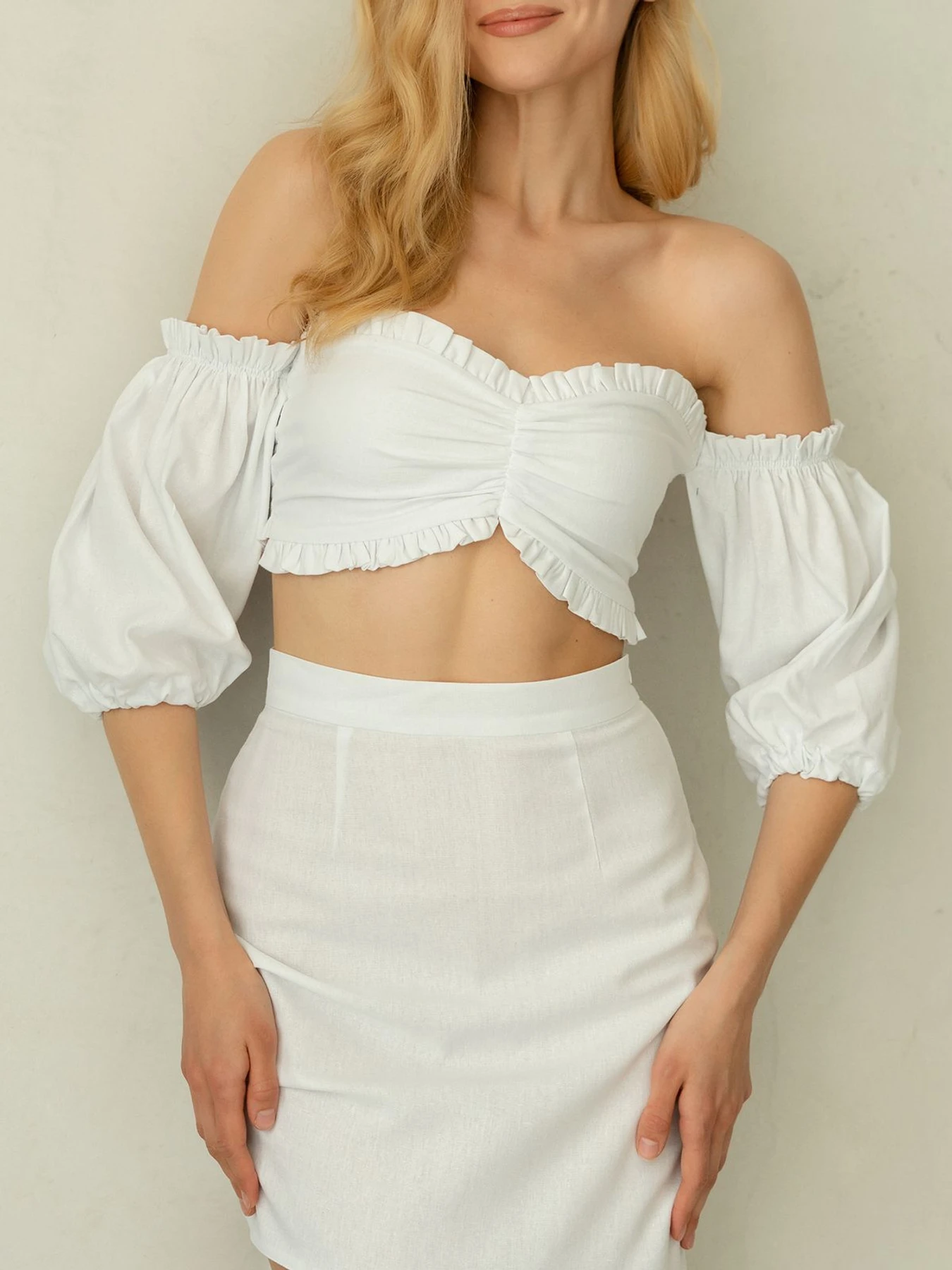 Футболки и поло Shape of Angel з відкритими плечима та рюшами модель 298704538 Футболки и поло Shape of Angel з відкритими плечима та рюшами модель 298704538 Фото