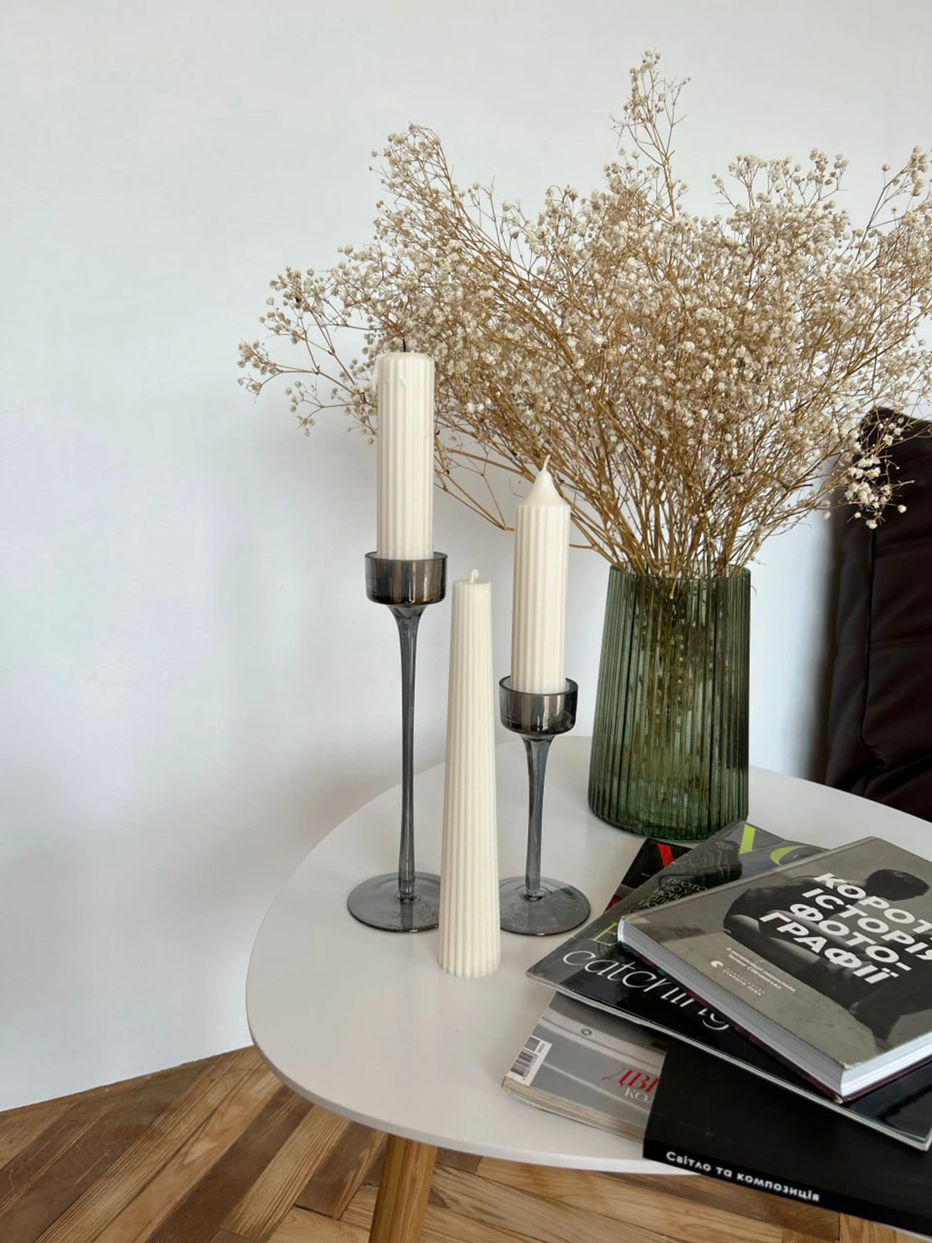 Свічка фігурна "Конус" з натурального оливкового воску Candle Design модель 110.1018 Свічка фігурна "Конус" з натурального оливкового воску Candle Design модель 110.1018 Фото