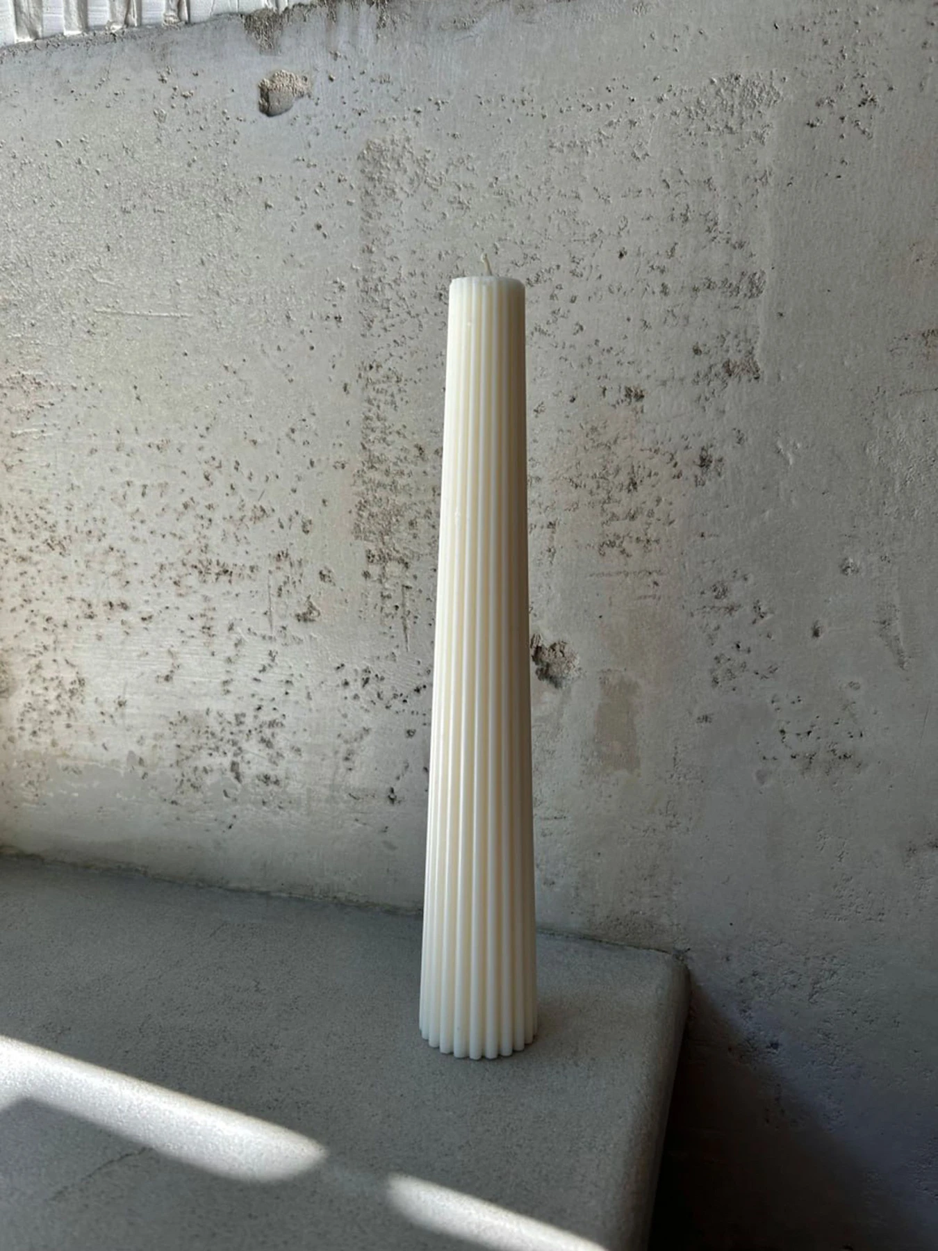 Свічка фігурна "Конус" з натурального оливкового воску Candle Design модель 110.1018 Свічка фігурна "Конус" з натурального оливкового воску Candle Design модель 110.1018 Фото