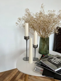 Свічка фігурна "Конус" з натурального оливкового воску Candle Design модель 110.1018 Фото