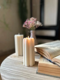 Фигурная свеча "Четырехлистник" из натурального соевого воска Candle Design модель 110.1025 Фото