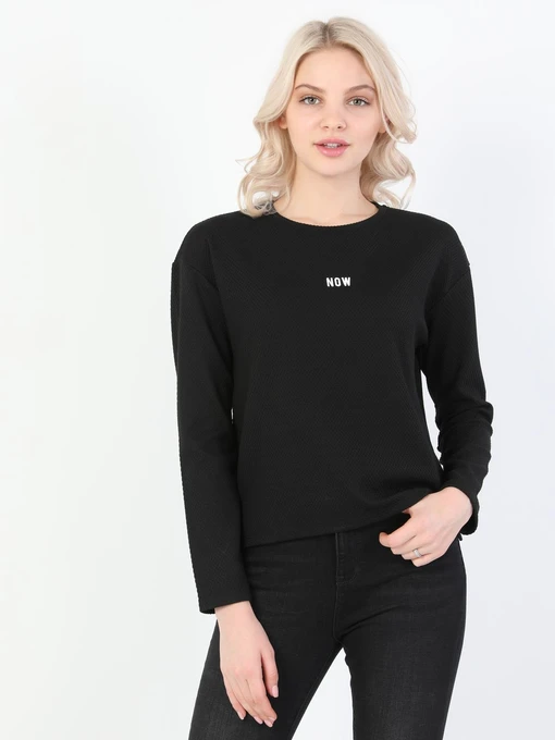 Худи и свитшоты Colin’s модель CL1046566_Q1.V1_BLK Фото