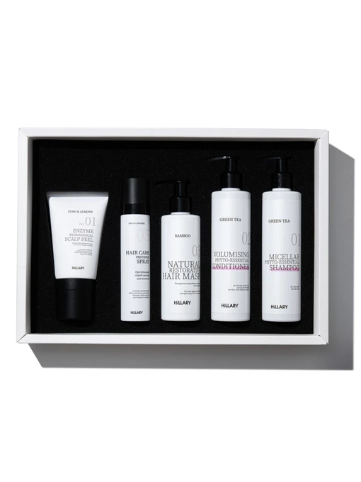 Комплекс по уходу за жирным типом волос Hillary Perfect Care Hair Green Tea Hillary модель M-11-251 Фото