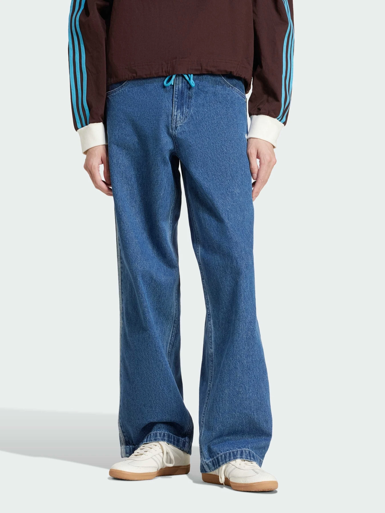 Джинсы Adidas Adicolor модель JC6234 Фото