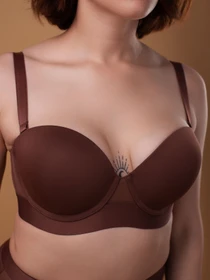 Нижня білизна Brabrabra модель SLZ22101021_Brown Фото