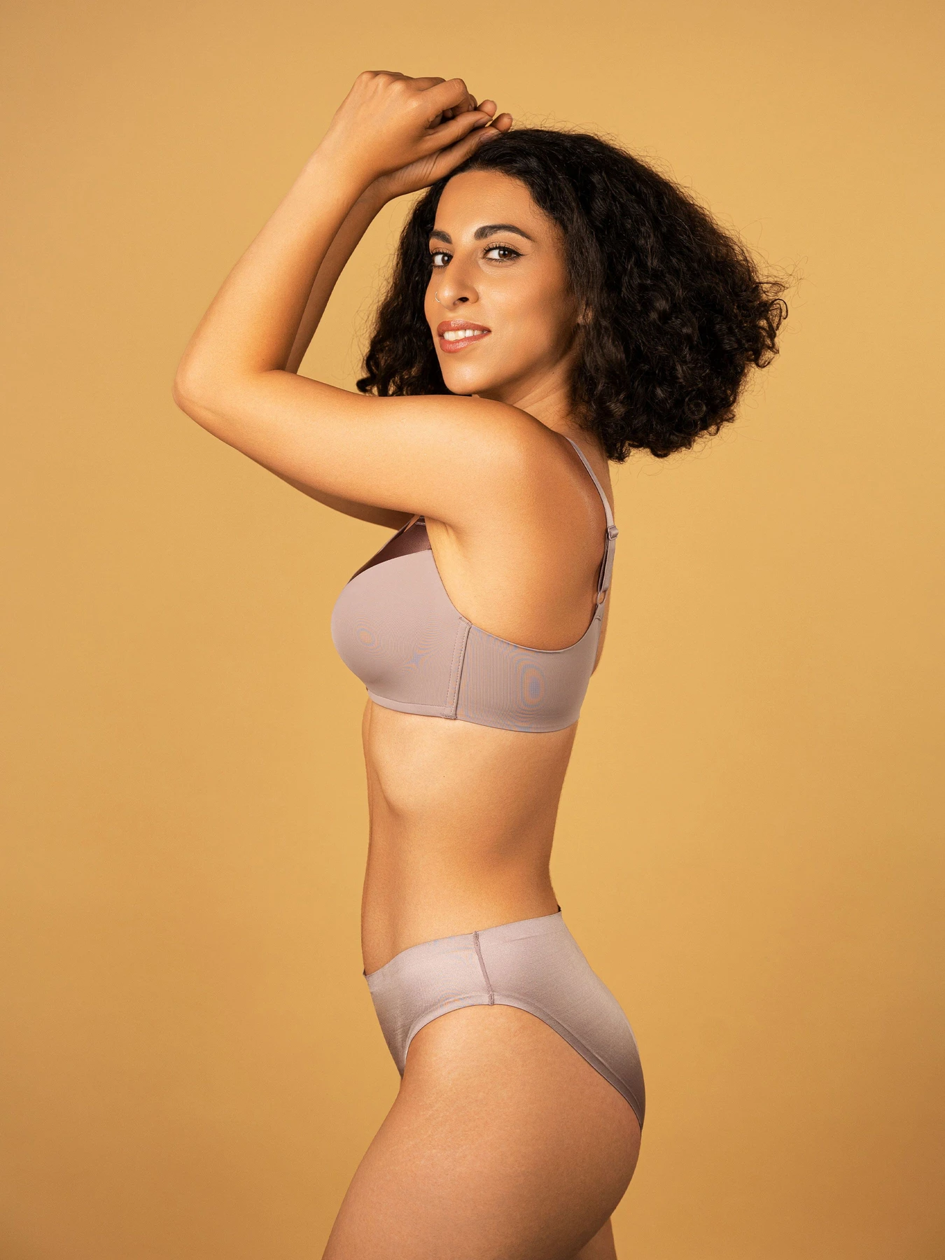 Нижня білизна Brabrabra модель SLZ24201215_Gray-Lilac Фото