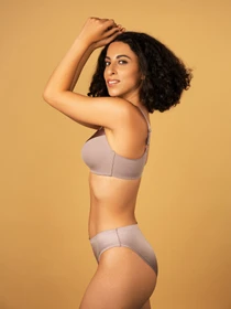 Нижня білизна Brabrabra модель SLZ24201215_Gray-Lilac Фото