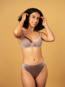 Нижня білизна Brabrabra модель SLZ24201215_Gray-Lilac Фото