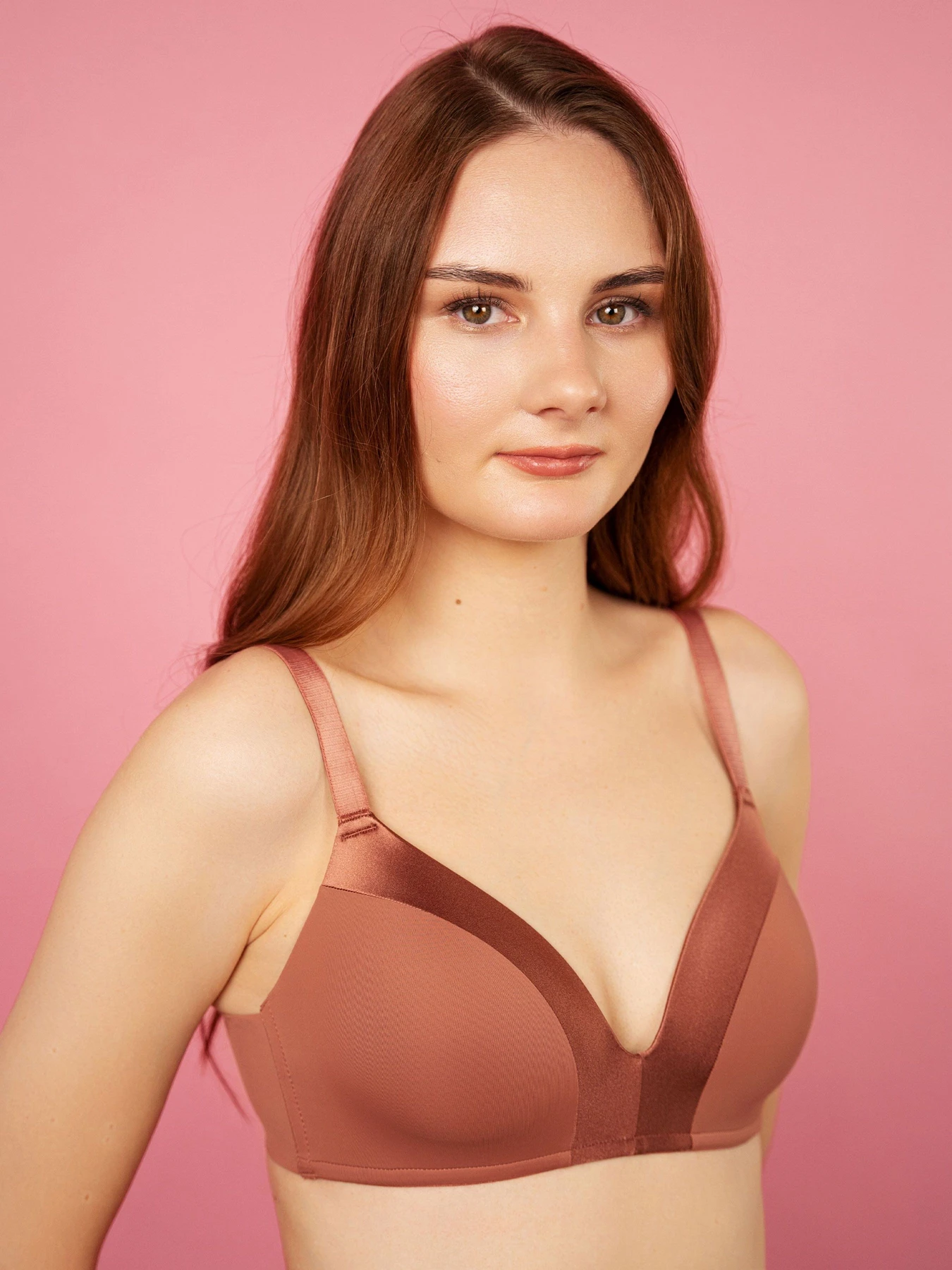 Нижня білизна Brabrabra модель SLZ24201215_Terracotta Фото