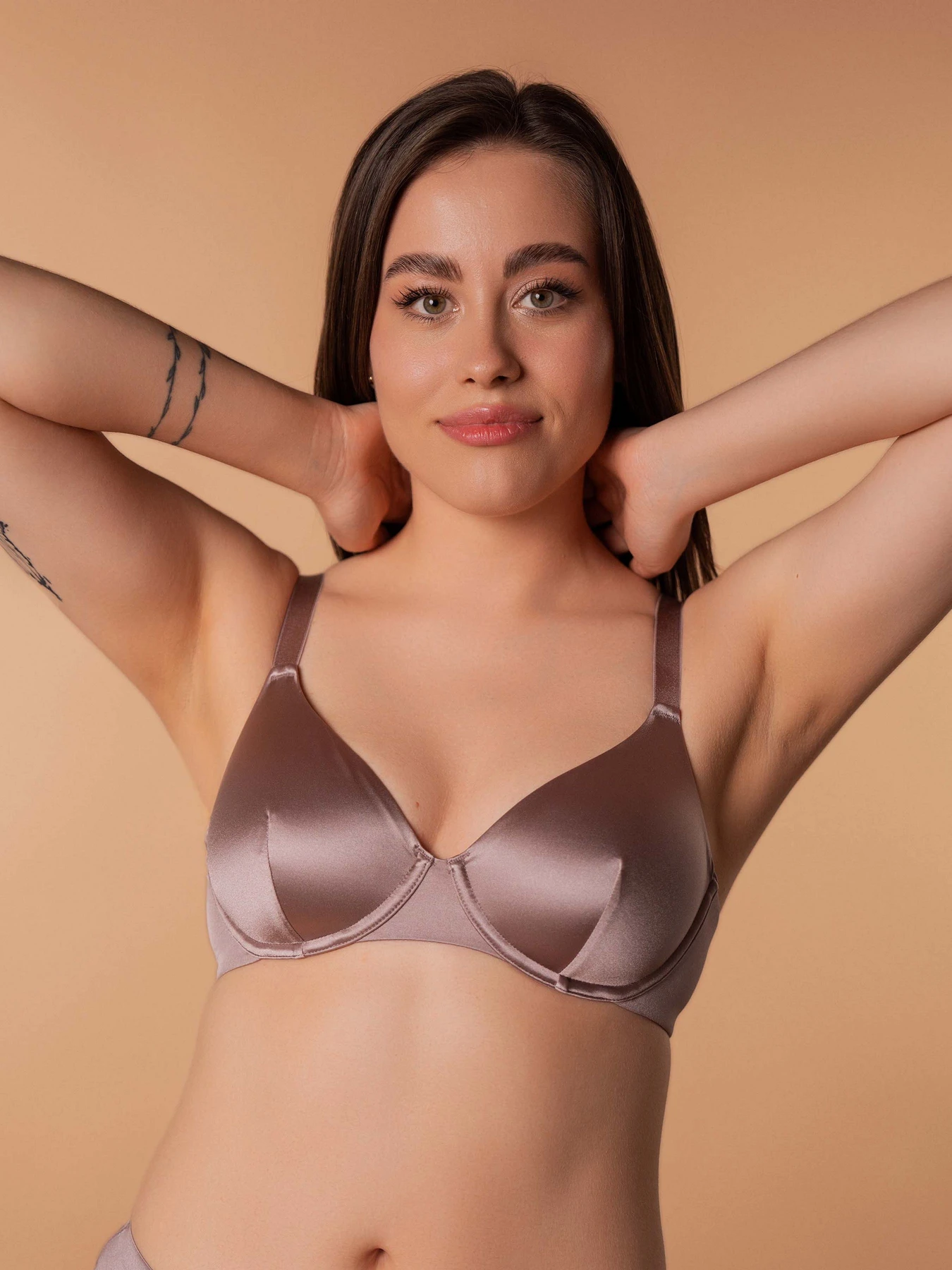 Нижня білизна Brabrabra модель SLZ24201522_Gray-Lilac Нижня білизна Brabrabra модель SLZ24201522_Gray-Lilac Фото