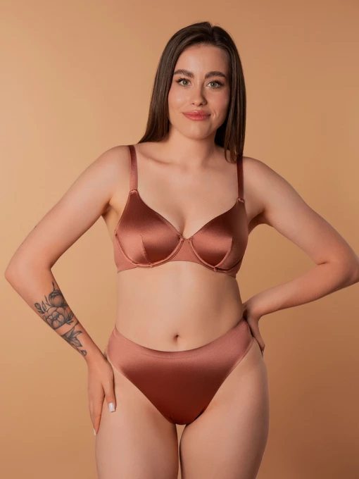 Нижнее белье Brabrabra модель SLZ24201522_Terracotta Фото