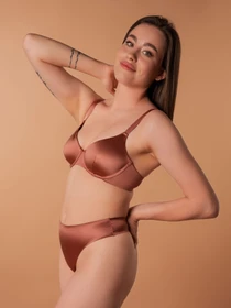 Нижня білизна Brabrabra модель SLZ24201522_Terracotta Фото