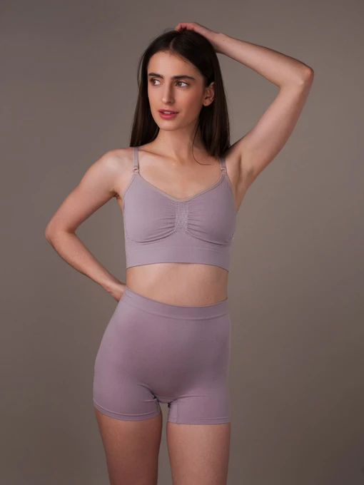 Нижня білизна Brabrabra модель SLZ24901006_Gray-Lilac Фото