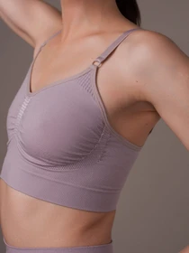 Нижня білизна Brabrabra модель SLZ24901006_Gray-Lilac Фото