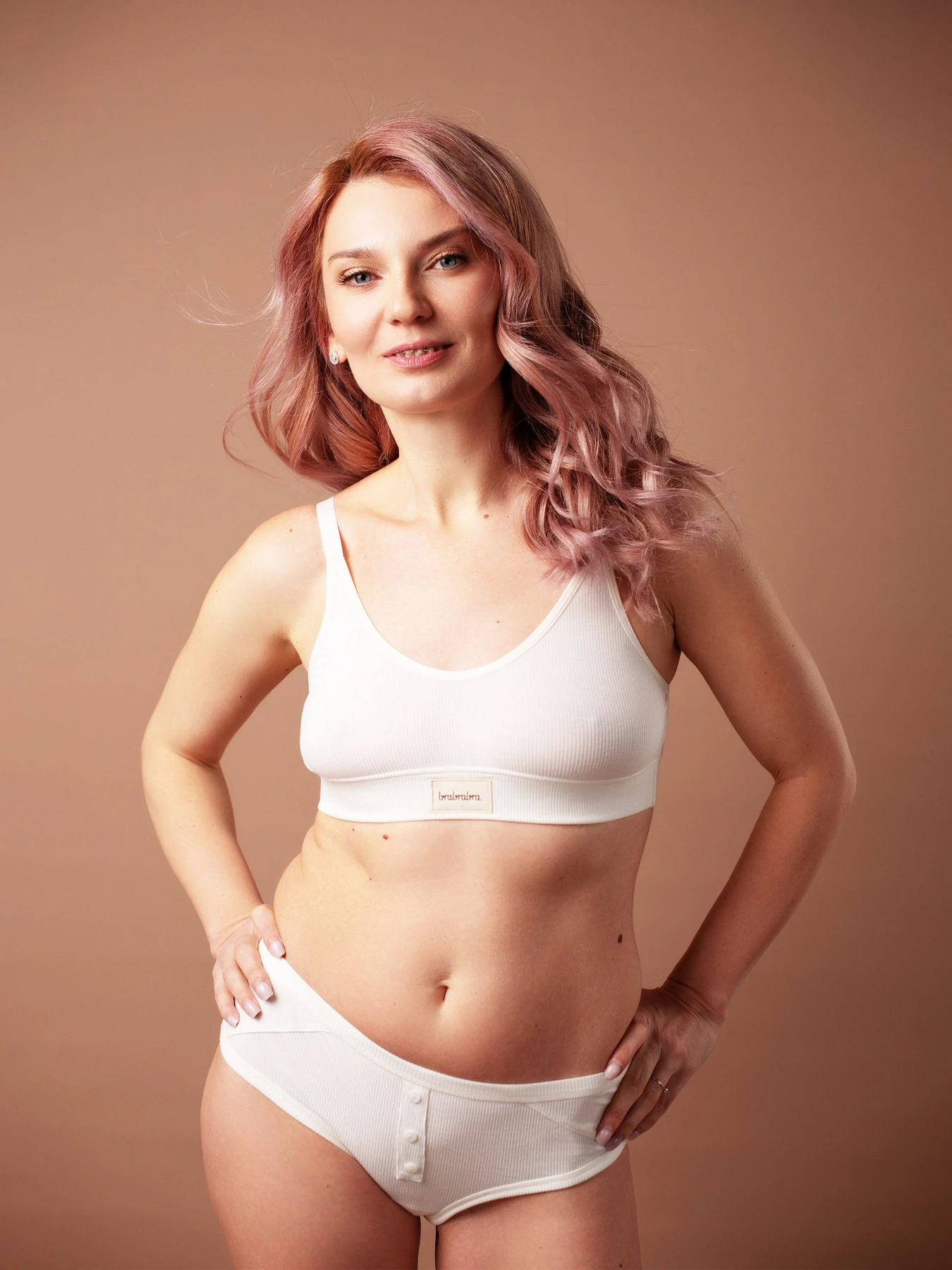 Нижнее белье Brabrabra модель SLZ25301006_Ivory Фото