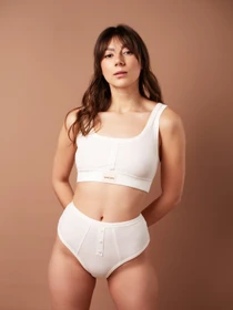 Нижня білизна Brabrabra модель SLZ25301009_Ivory Фото