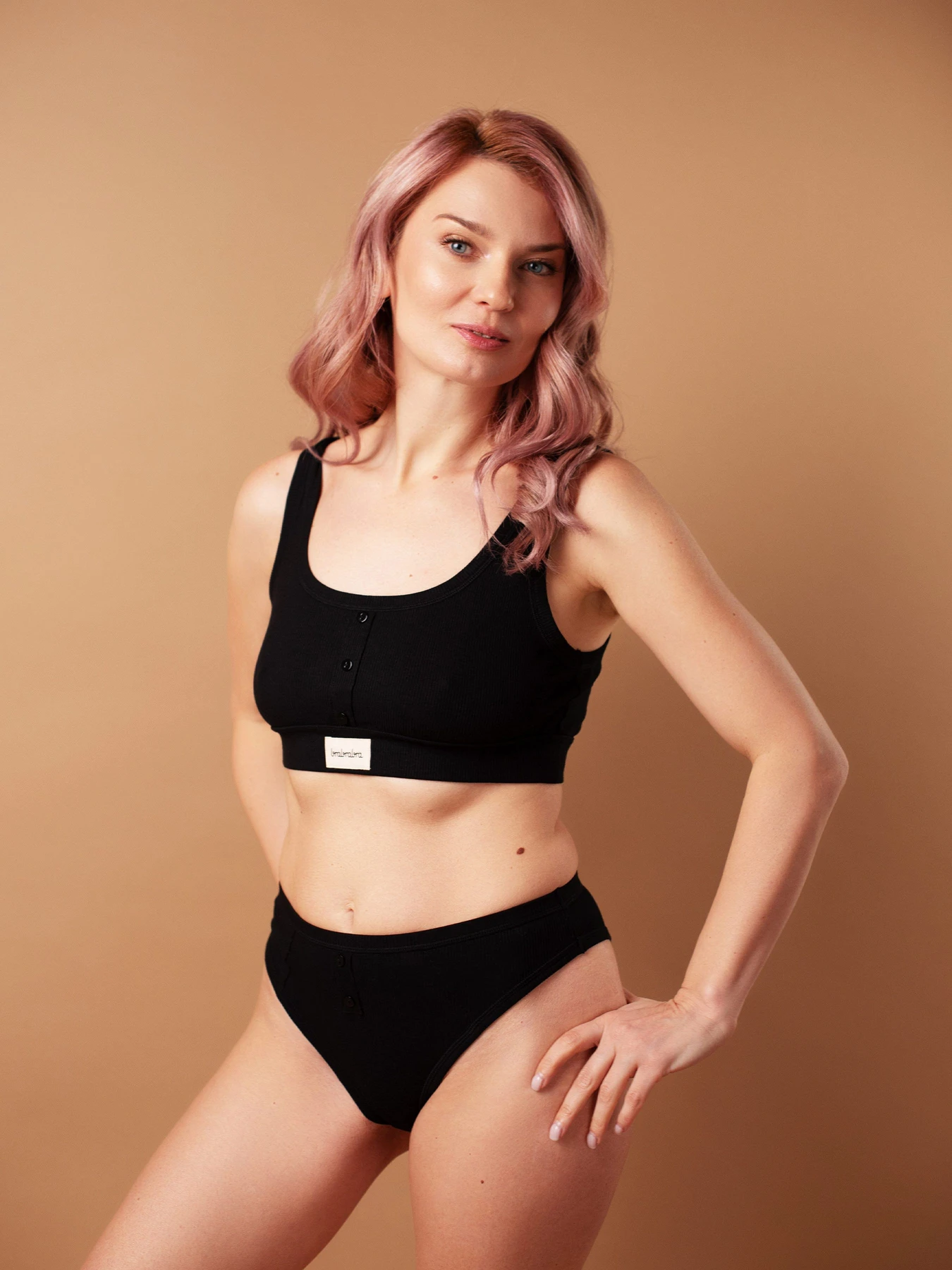 Нижнее белье Brabrabra модель SLZ25301009_Black Фото