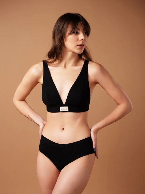 Нижня білизна Brabrabra модель SLZ25301214_Black Фото