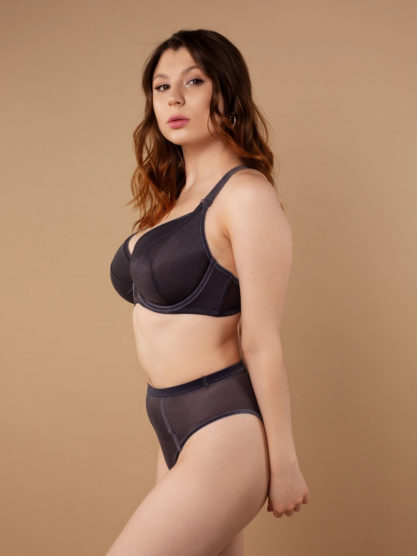 Нижнее белье Brabrabra модель SLZ25501011_Dark-Gray Фото