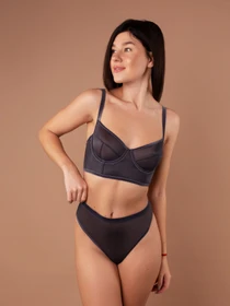 Нижня білизна Brabrabra модель SLZ25501090_Dark-Gray Фото