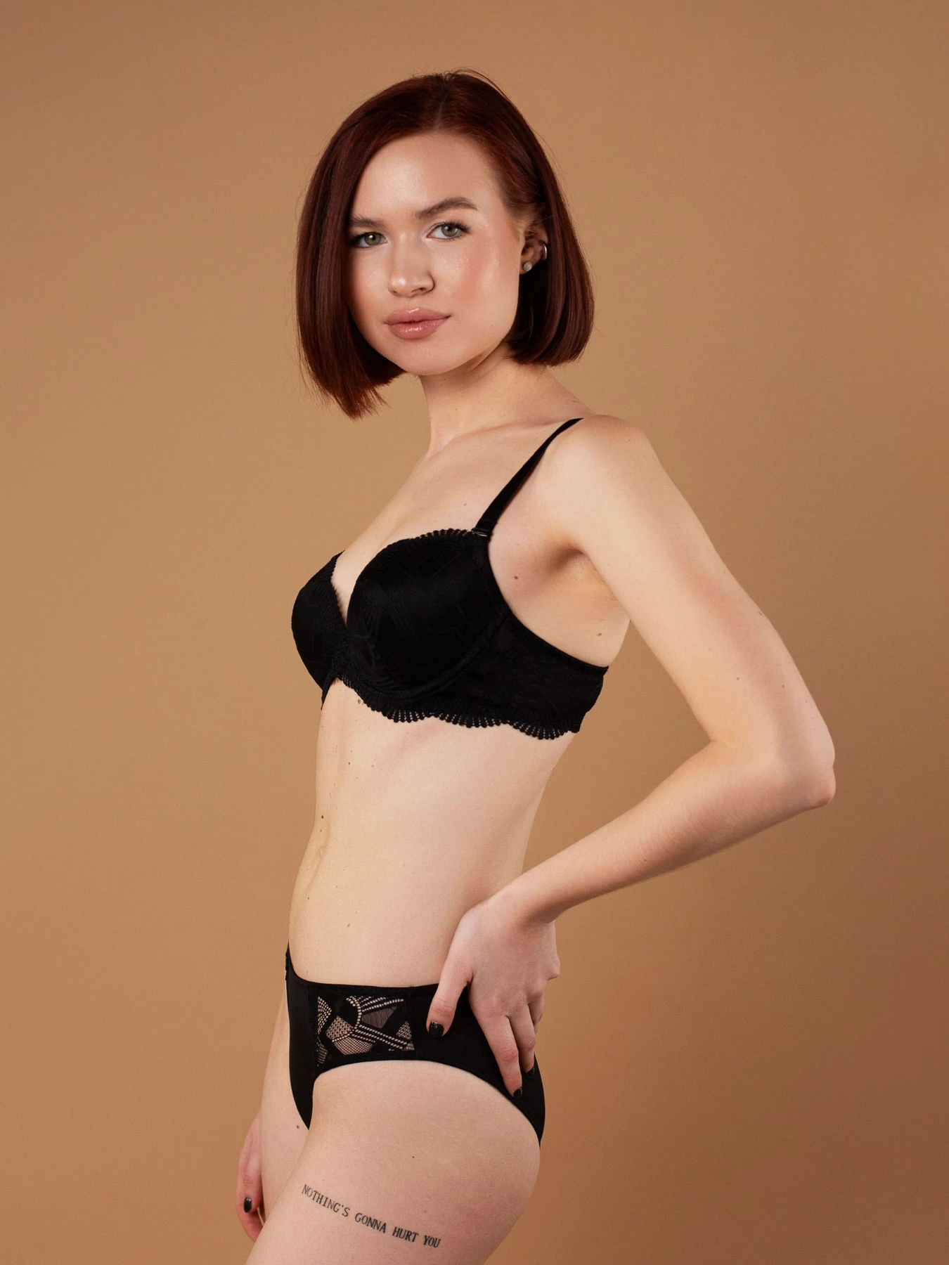 Нижнее белье Brabrabra модель SLZ25901076_Black Фото