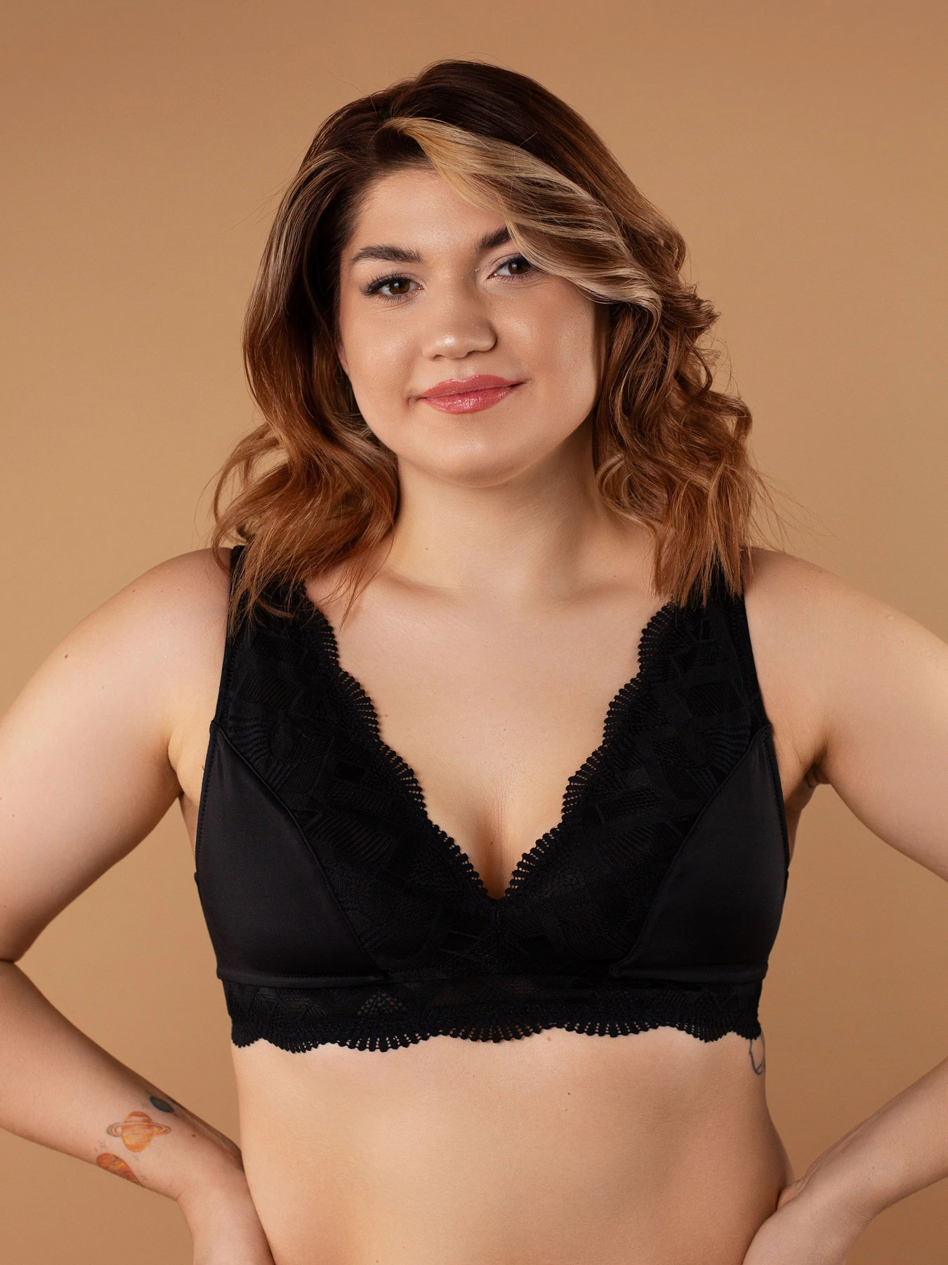 Нижня білизна Brabrabra модель SLZ25901201_Black Фото