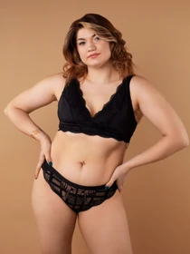 Нижня білизна Brabrabra модель SLZ25901201_Black Фото
