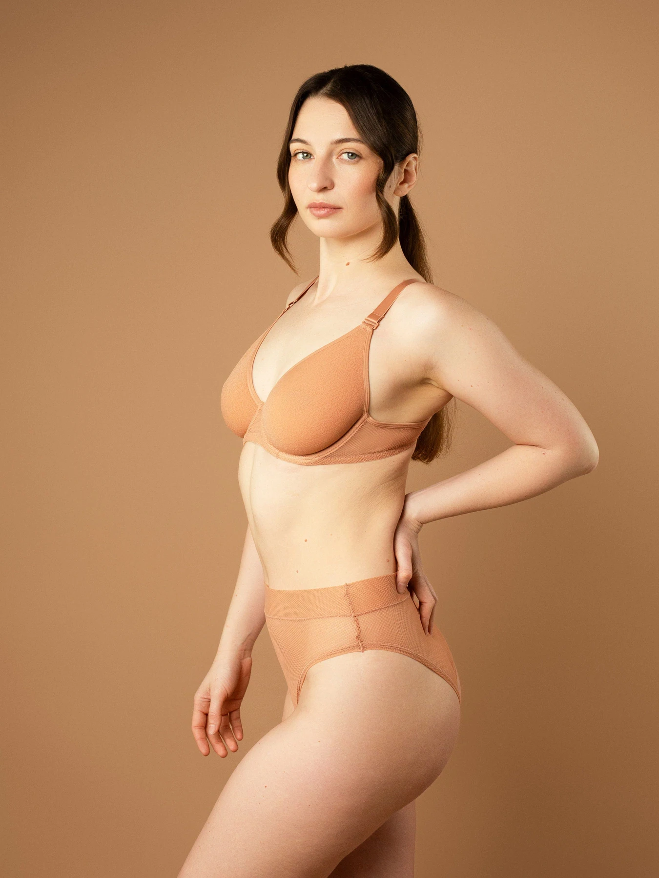 Нижня білизна Brabrabra модель SLZ26201308_Caramel Фото