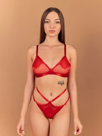 Нижнее белье Brabrabra модель SLZ26301014_Red Фото