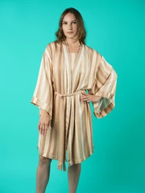 Одяг для дому та сну Brabrabra модель HOM2212000_Striped-Print Фото