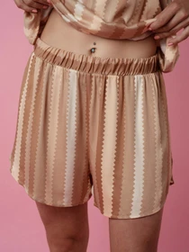 Одяг для дому та сну Brabrabra модель HOM2212013_Striped-Print Фото