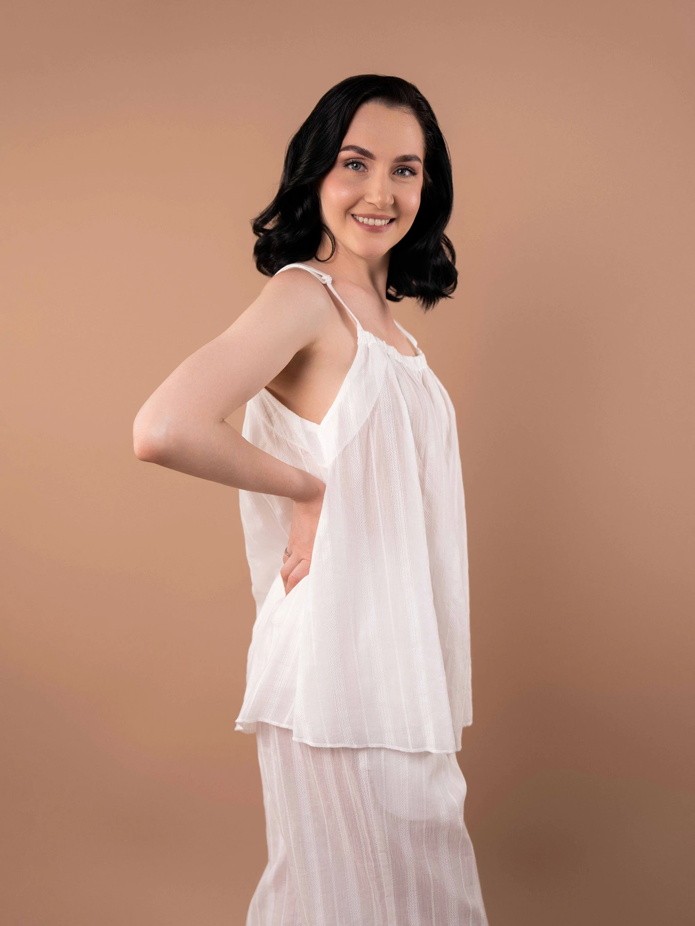 Одяг для дому та сну Brabrabra модель HOM2420006_White Фото