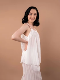 Одяг для дому та сну Brabrabra модель HOM2420006_White Фото
