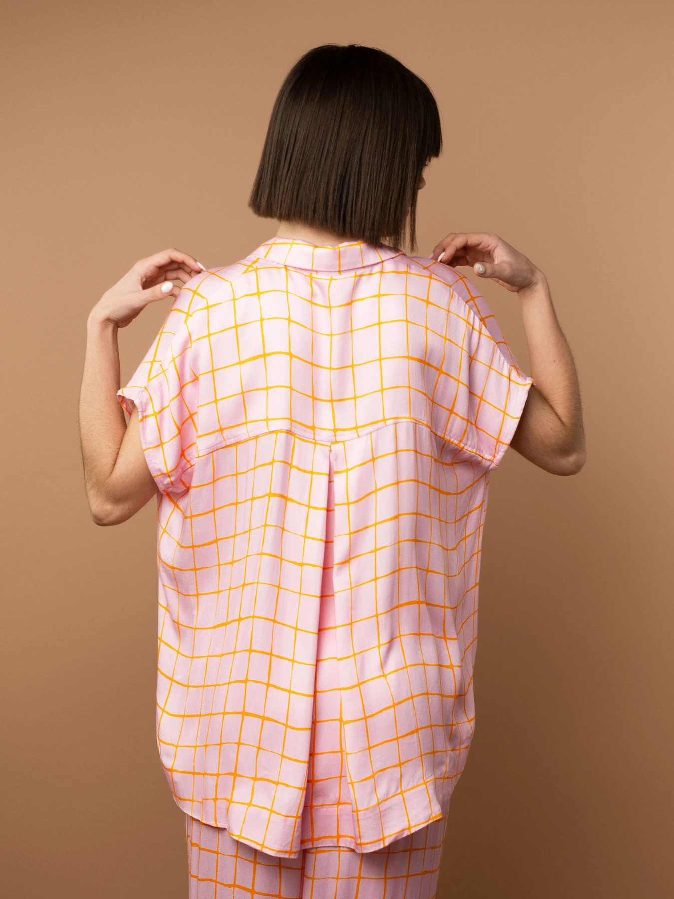 Одяг для дому та сну Brabrabra модель HOM2423104_Check-Print Фото