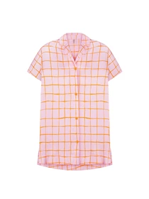 Одяг для дому та сну Brabrabra модель HOM2423104_Check-Print Фото