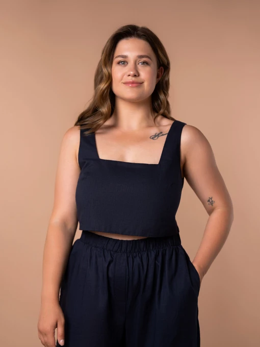 Одяг для дому та сну Brabrabra модель HOM2424003_Dark-Blue Фото