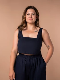 Одяг для дому та сну Brabrabra модель HOM2424003_Dark-Blue Фото