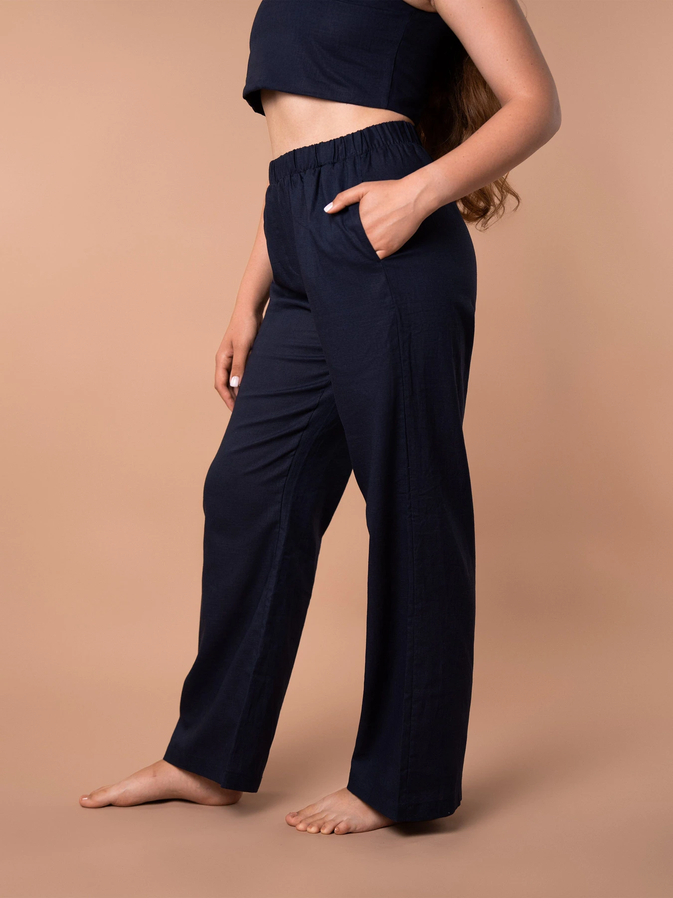 Одяг для дому та сну Brabrabra модель HOM2424010_Dark-Blue Фото