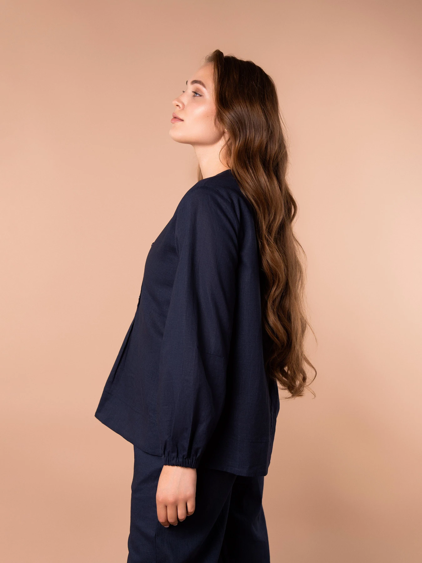 Одяг для дому та сну Brabrabra модель HOM2424114_Dark-Blue Фото
