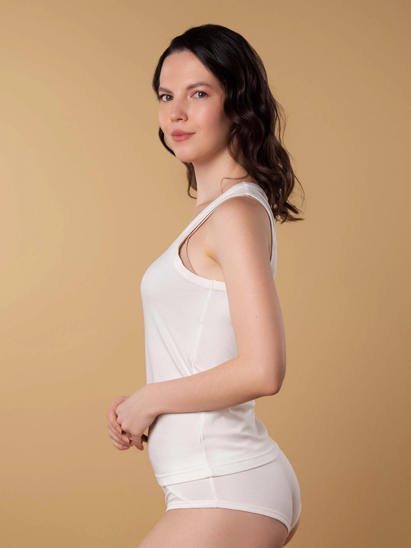 Одяг для дому та сну Brabrabra модель HOM25303015_Ivory Фото
